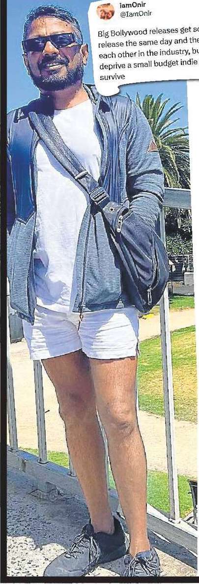 Onir upset over ‘lack of fair chances of screening’ for  small-budget films