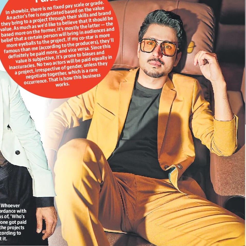 NO GENDER-BASED
PAY DISPARITY ON
TV AND OTT?