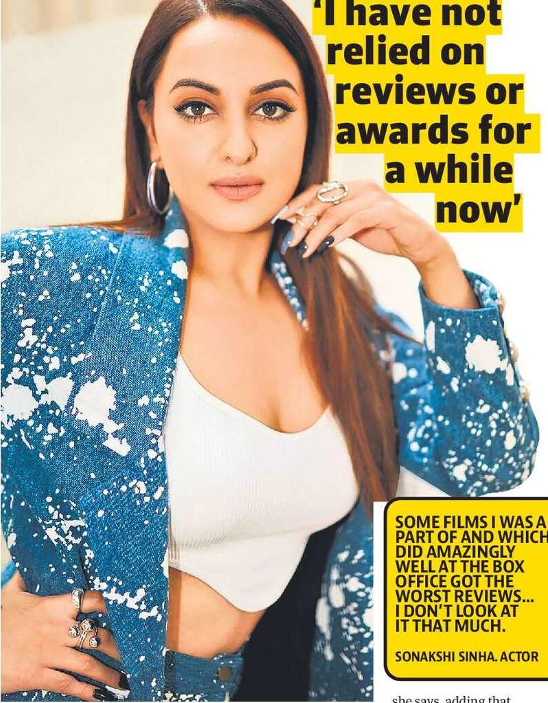 ‘I have not relied on reviews or awards for  a while now’