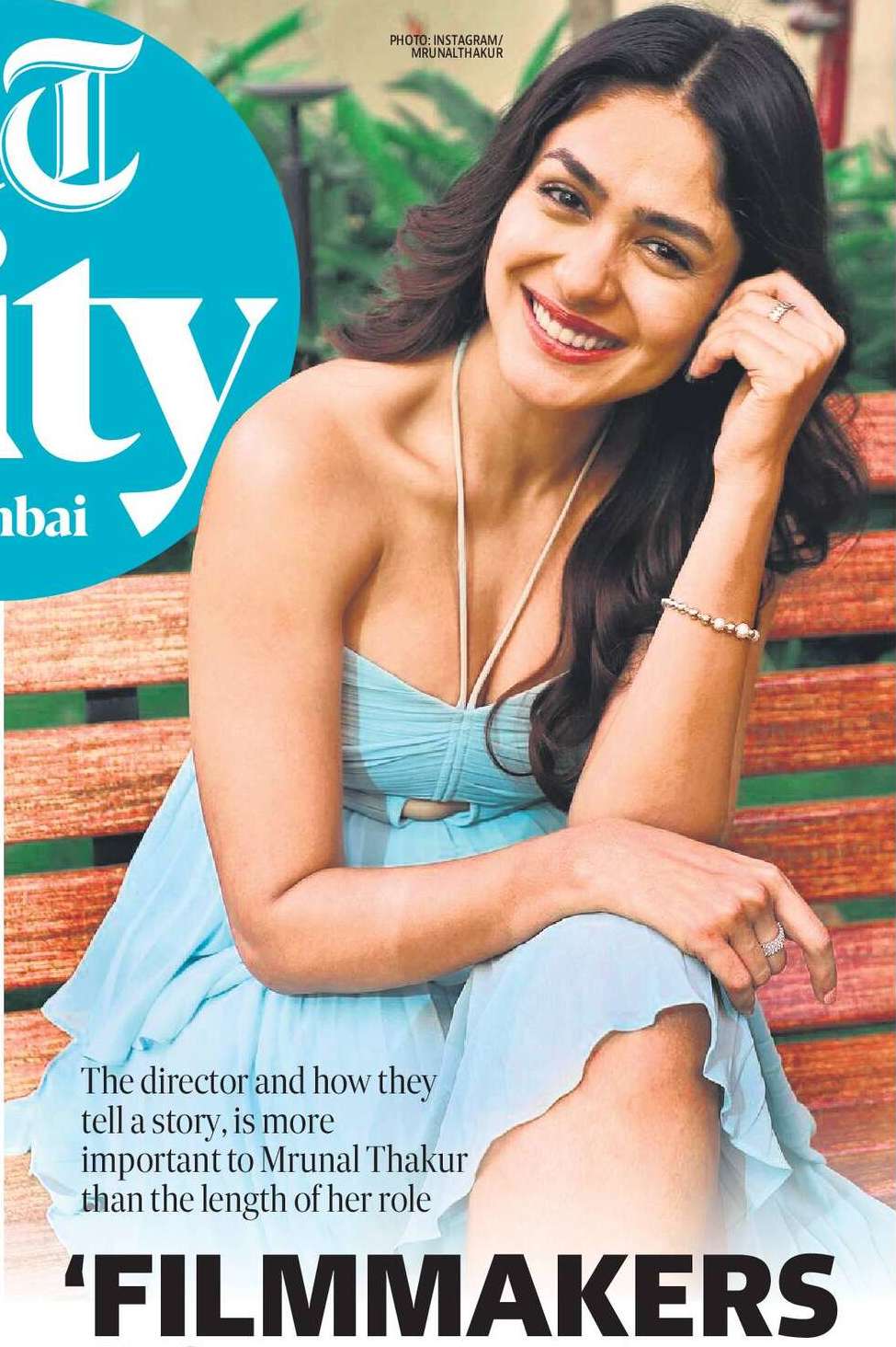 ‘FILMMAKERS
ASK ME WHY I
PLAY SMALL
ROLES’