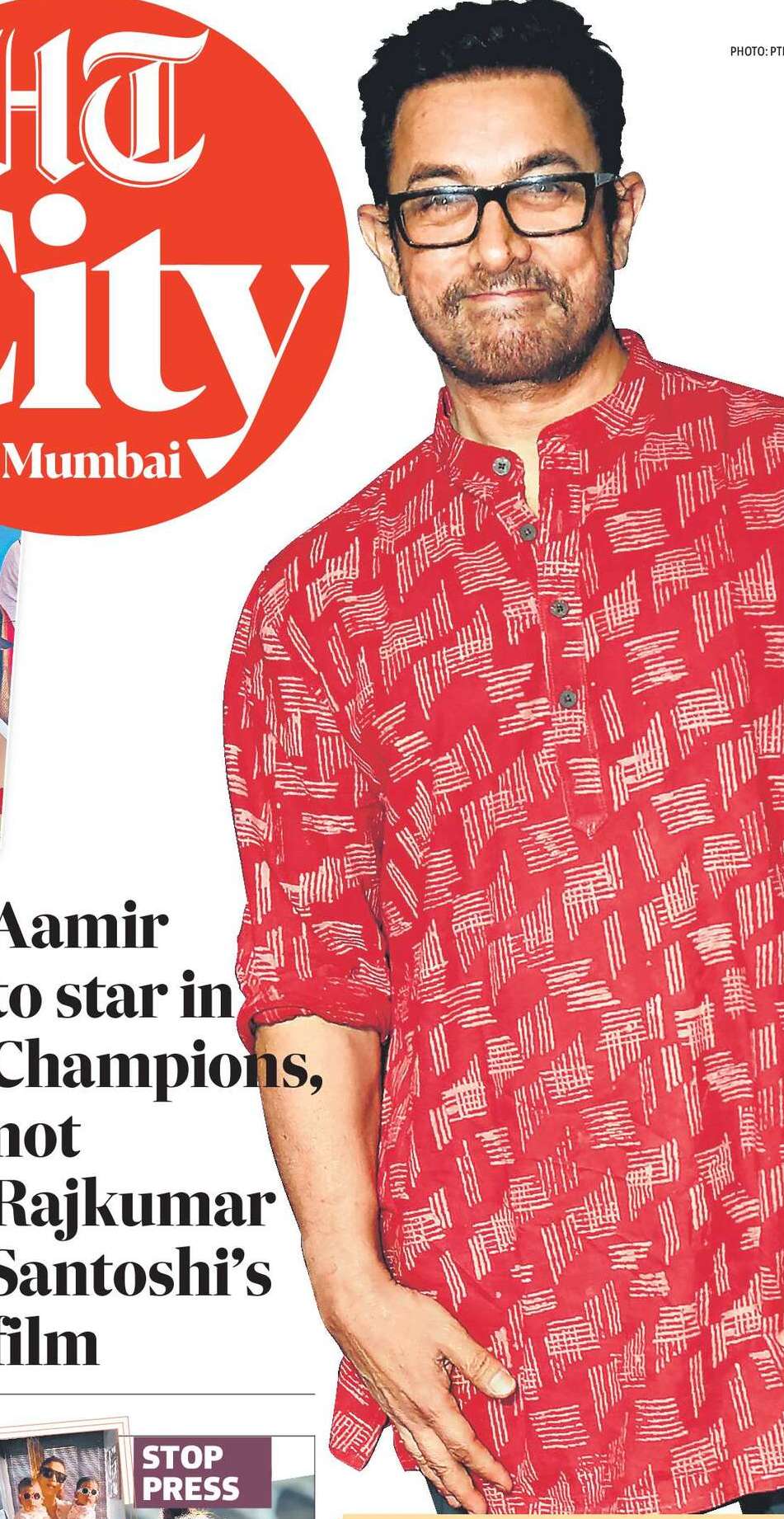 Aamir  to star in Champions, not Rajkumar  Santoshi’s film