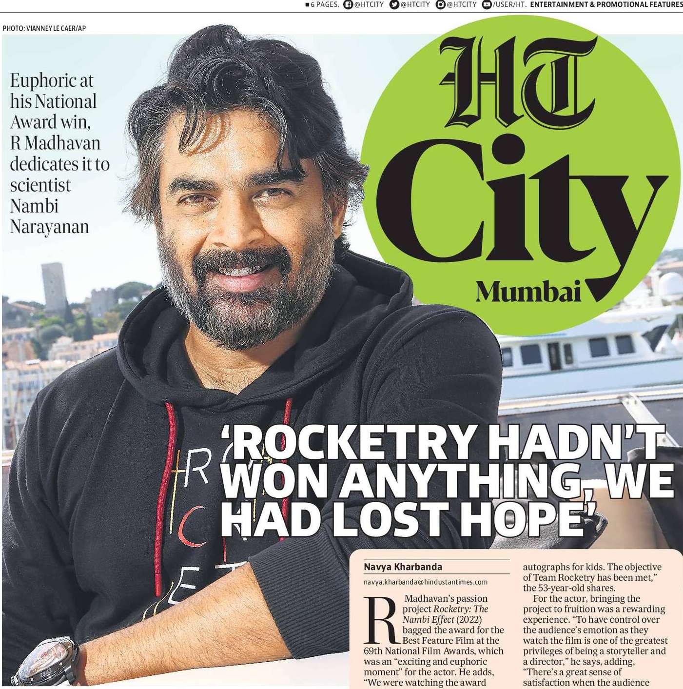 ‘ROCKETRY HADN’T WON ANYTHING, WE HAD LOST HOPE’