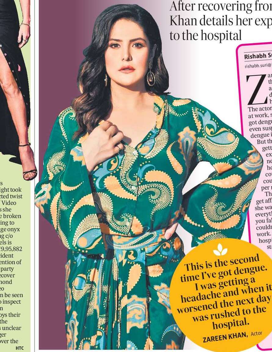 I couldn’t wait to get back on my feet: Zareen on Dengue battle I couldn’t wait to get back on my feet: Zareen on Dengue battle