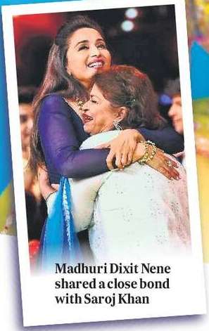 Madhuri could play Saroj Masterji
