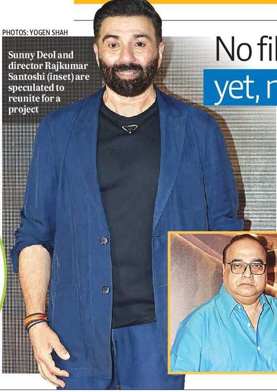 No film signings for Sunny yet, not even with Santoshi