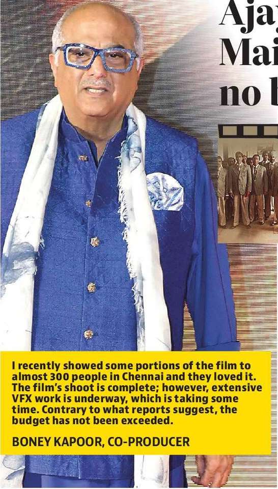 Ajay Devgn’s Maidaan is on track, no budget issues