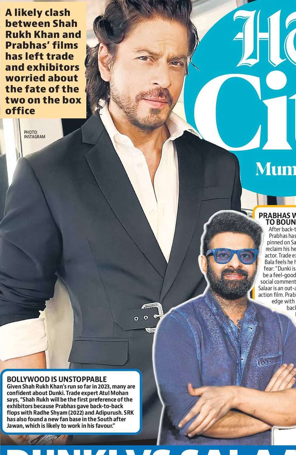 DUNKI VS SALAAR
THIS CHRISTMAS? 