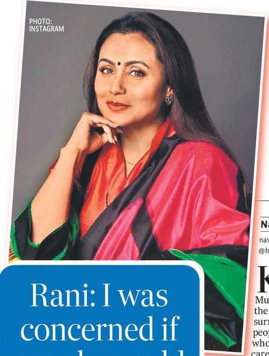 Rani: I was concerned if people would accept seeing SRK with anyone other than Kajol