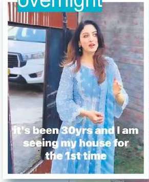 Sandeepa visits home in Kashmir after 30 years: Had to pack our bags overnight