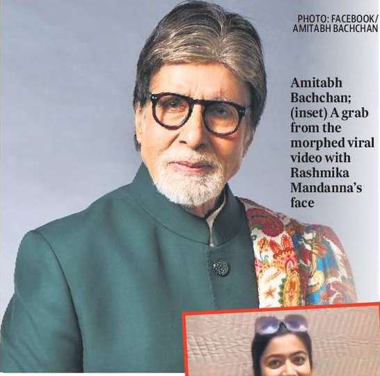 Rashmika reacts to deepfake clip; Big B calls for legal action