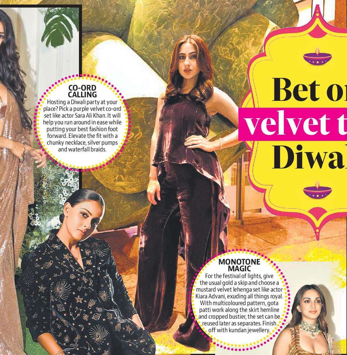 Bet on velvet this Diwali 