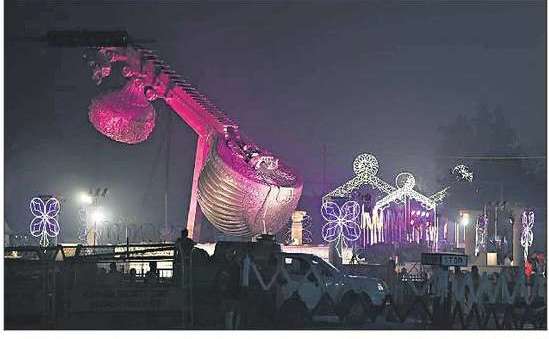 ヨギ、アヨーディヤで人々をつなぐ動きを推進中