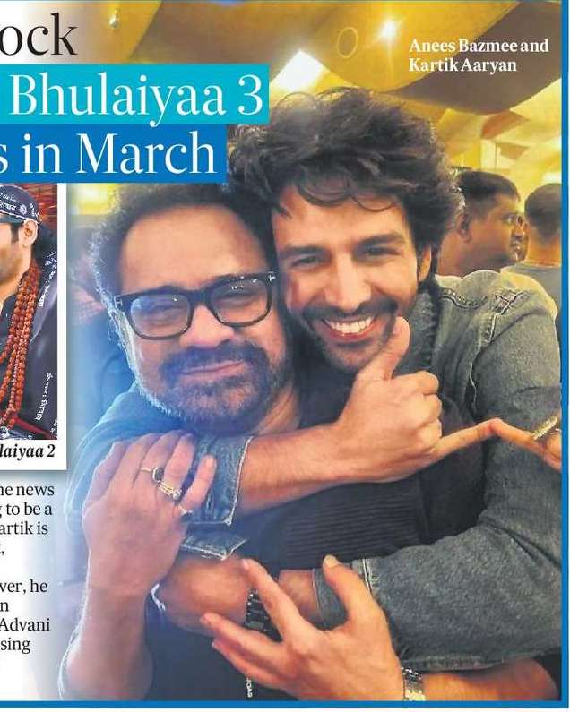 Anees Bazmee tolock the script of BhoolBhulaiyaa 3 soon; shoot begins in March