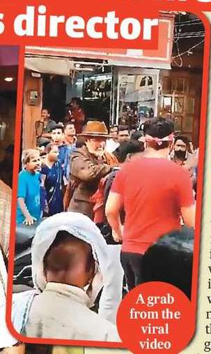 Nana Patekar’s viral slap was part of a film shoot, reveals director 