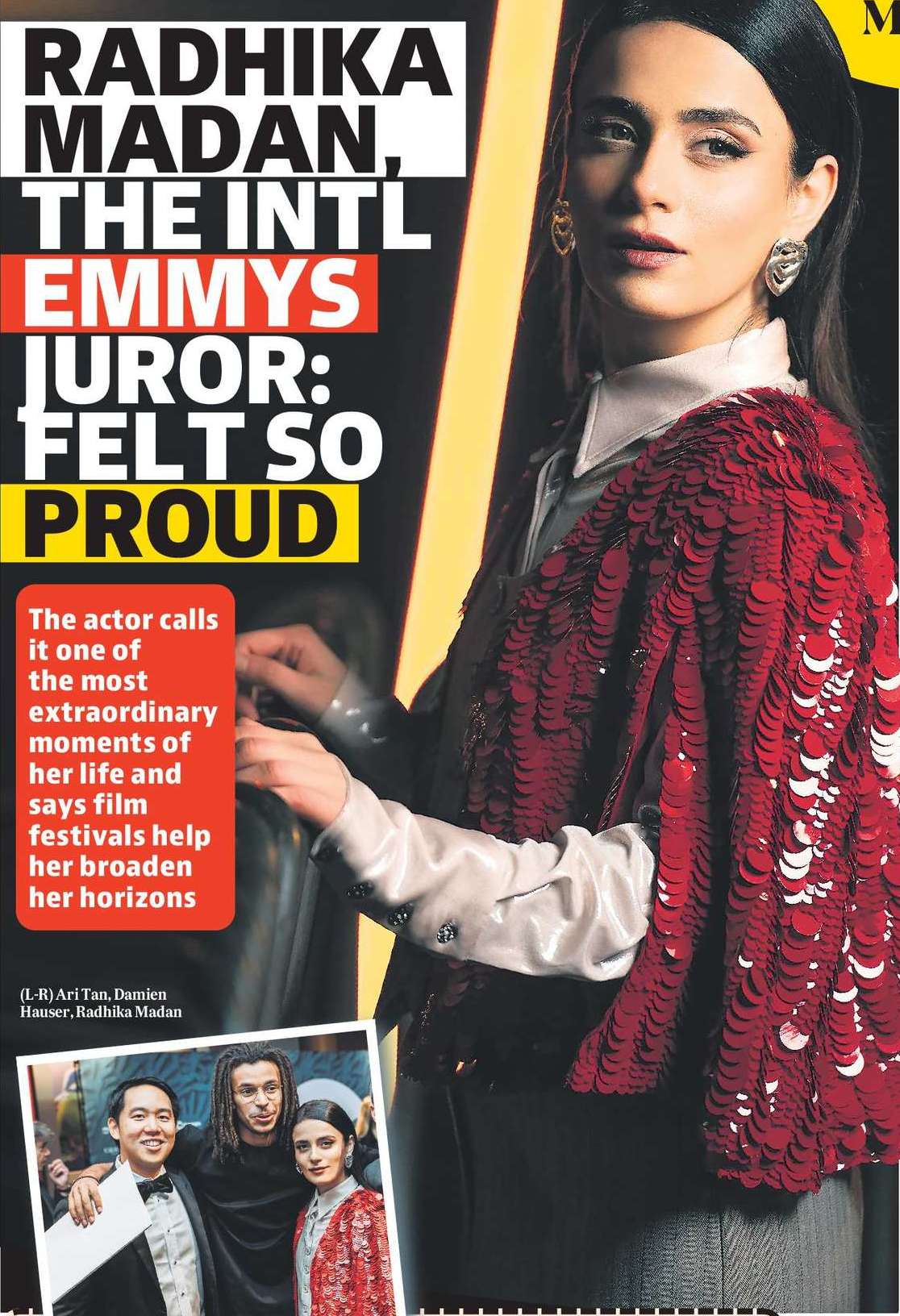 Radhika Madan, the Intl Emmys Juror: felt so proud Radhika Madan, the Intl Emmys Juror: felt so proud