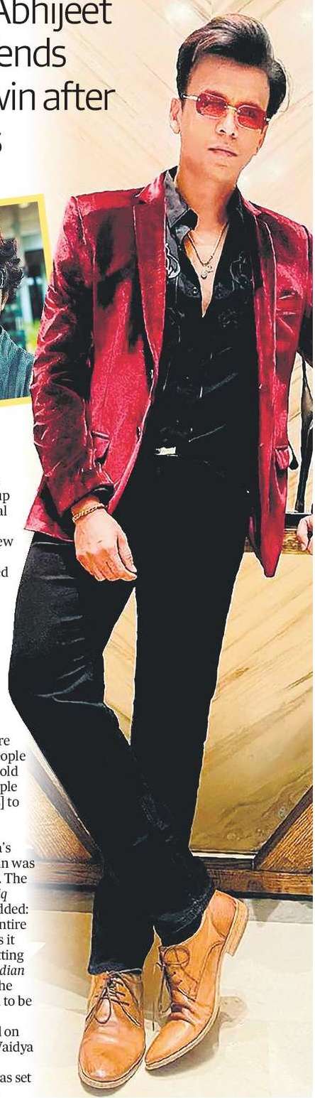 He’s naive: Abhijeet Sawant defends Indian Idol win after Amit Sana’s allegations