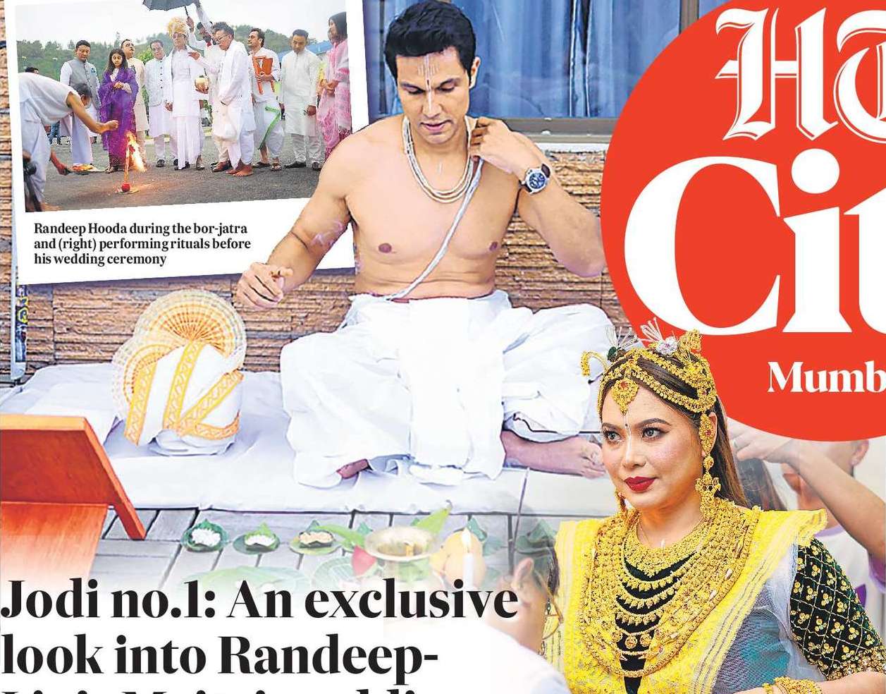 Jodi no.1: An exclusive look into Randeep-Lin’s Meitei wedding