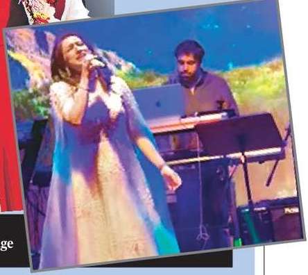 Akriti back on stage less than a month after delivery