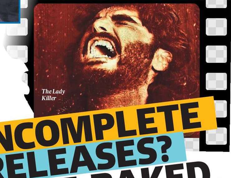 INCOMPLETE
RELEASES?
HALF-BAKED,
NO FUN INCOMPLETE
RELEASES?
HALF-BAKED,
NO FUN