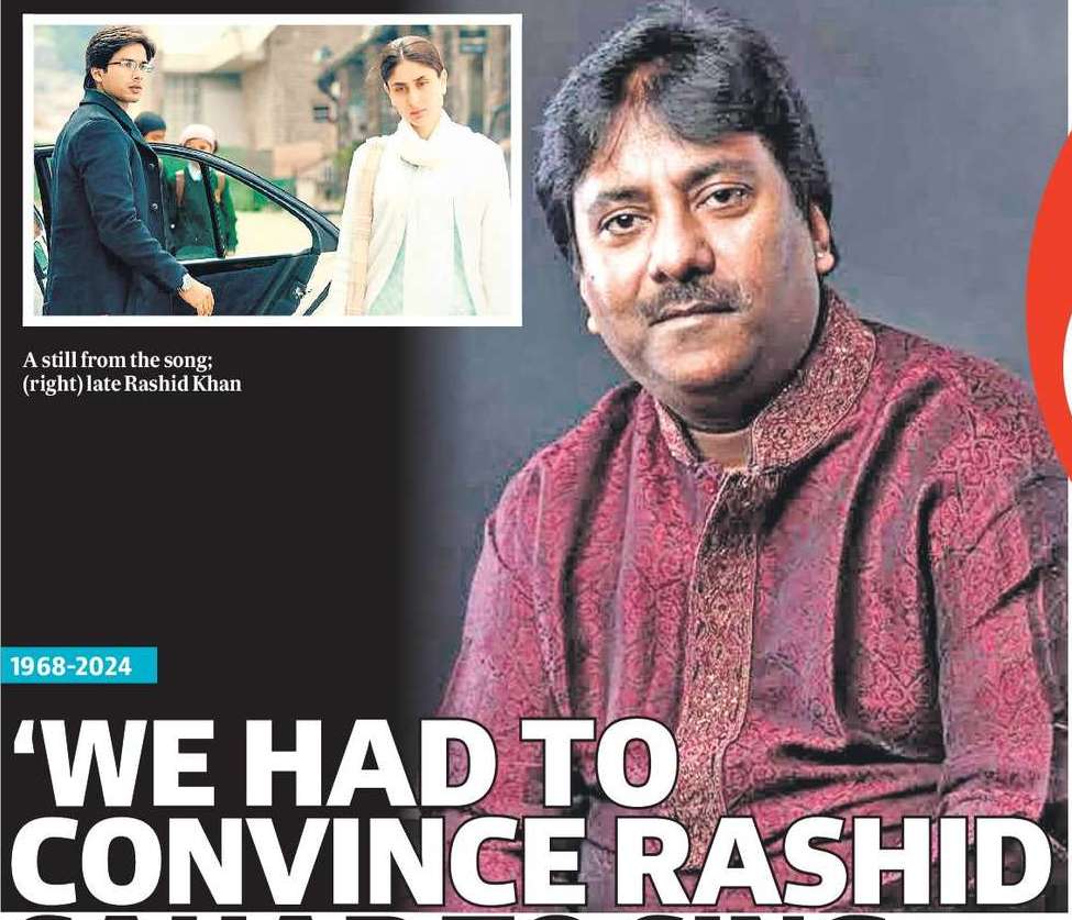 ‘WE HAD TO CONVINCE RASHIDSAHAB TO SING AAOGE JAB TUM’