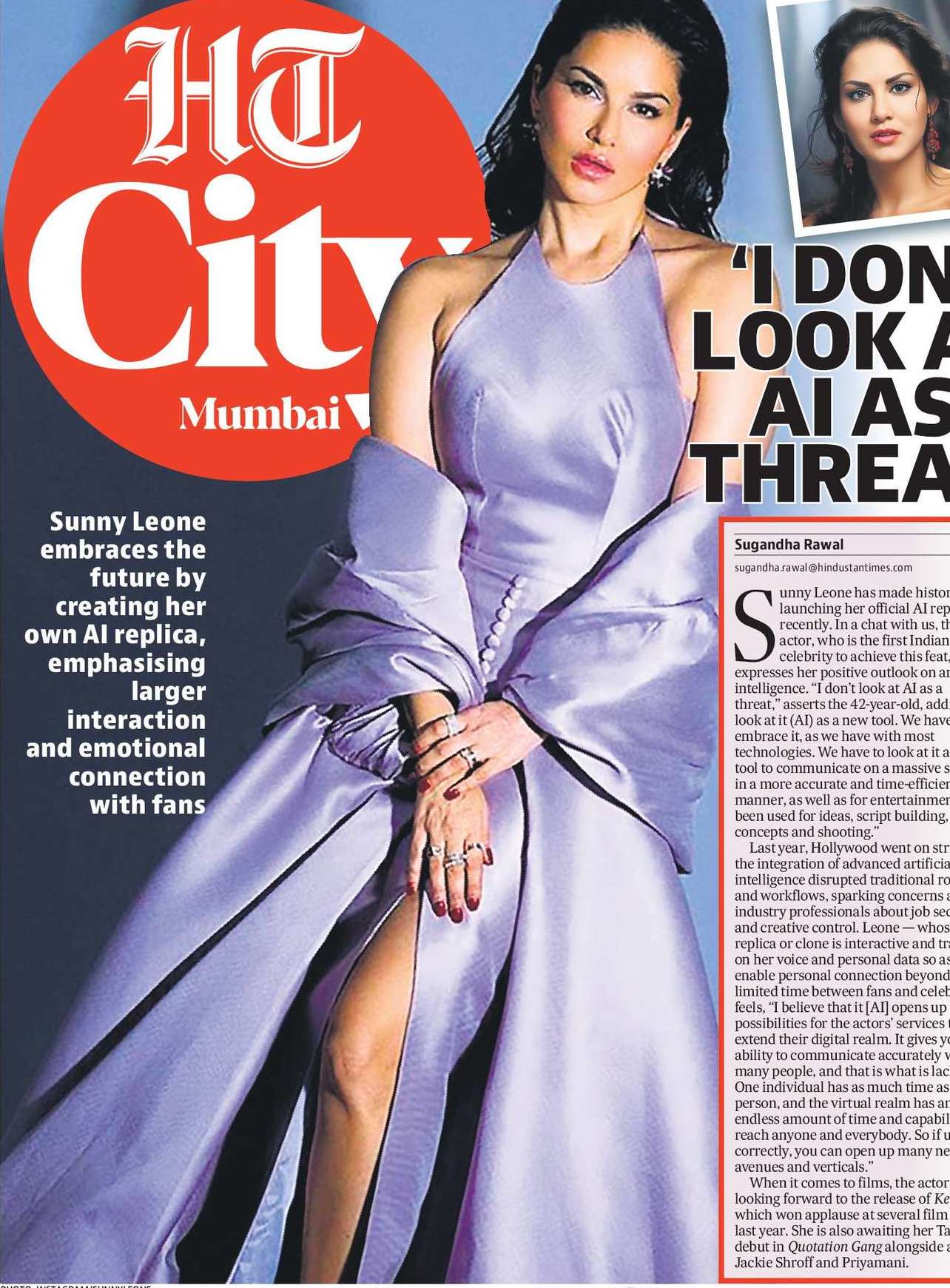 ‘I don’t look at AI as a threat’