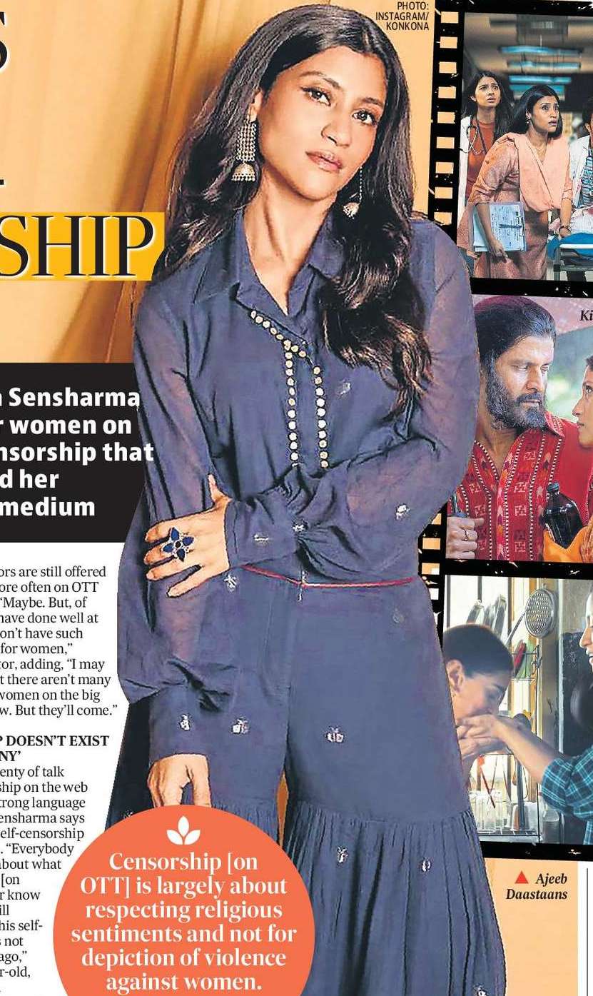 ‘THERE’S
A LOT
OF SELF-CENSORSHIP
ON OTT’