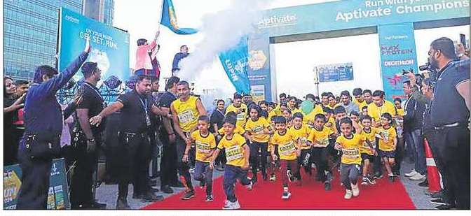 4,000人以上のムンバイ人が健康的なライフスタイルを促進するためにランニングに参加
