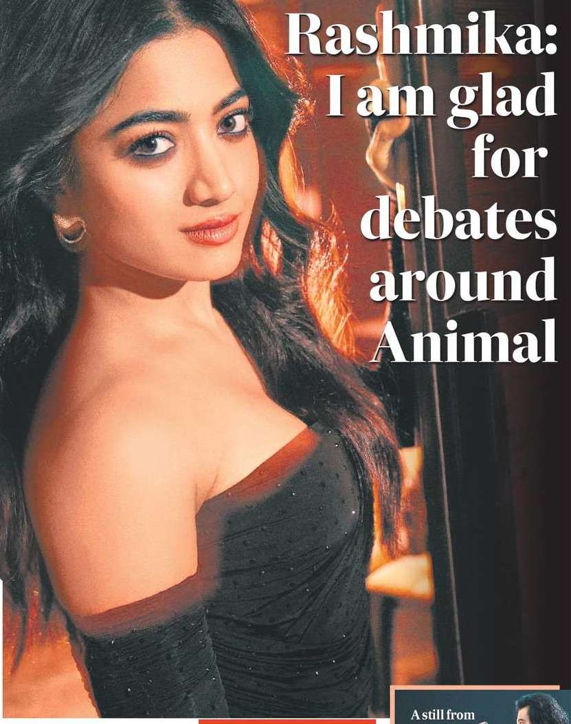 Rashmika: I am glad for  debates around Animal