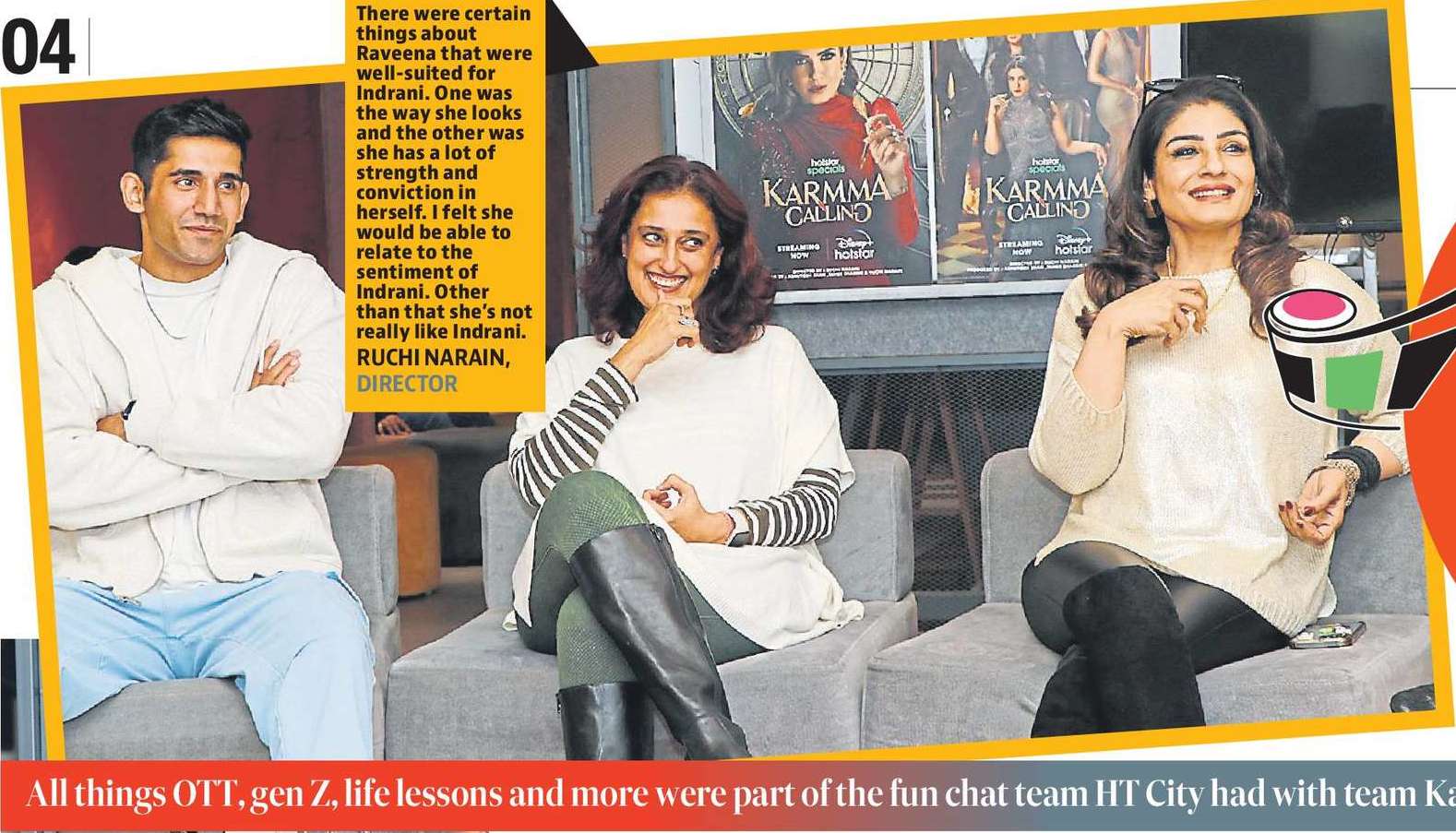 WHEN THE
KARMMA CREW
CAME CALLING