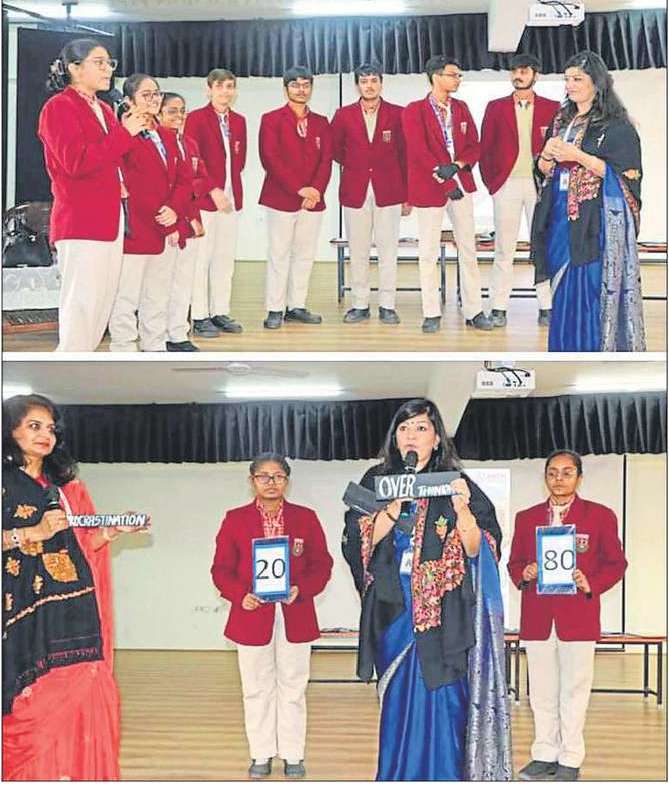 グレーター・ノイダ・ウェストのセント・ジョンズ・スクールが「試験を祝う」というテーマでワークショップを実施