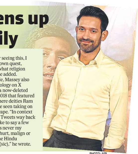 Vikrant Massey opens up about ‘secular’ family