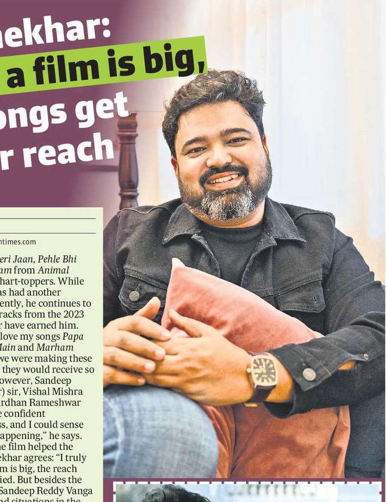 Raj Shekhar: When a film is big, the songs get better reach 