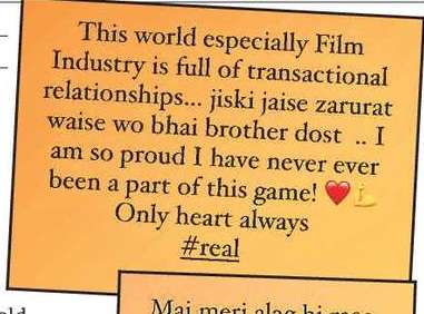 No one is forever: Rahul on B’wood’s transactional relationships 