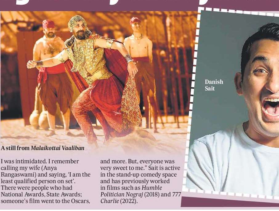 Danish Sait: I felt intimidated when I was shooting for my Malayalam debut