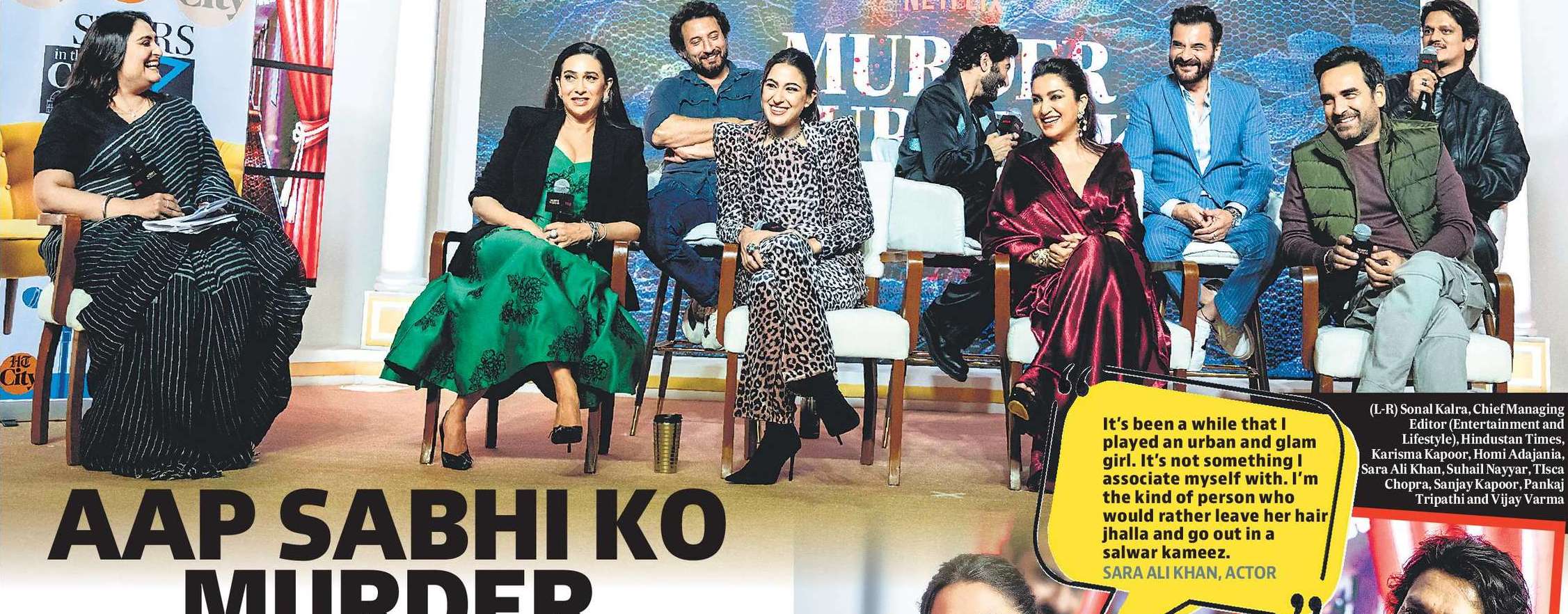 AAP SABHI KO
MURDER
MUBARAK! AAP SABHI KO
MURDER
MUBARAK!