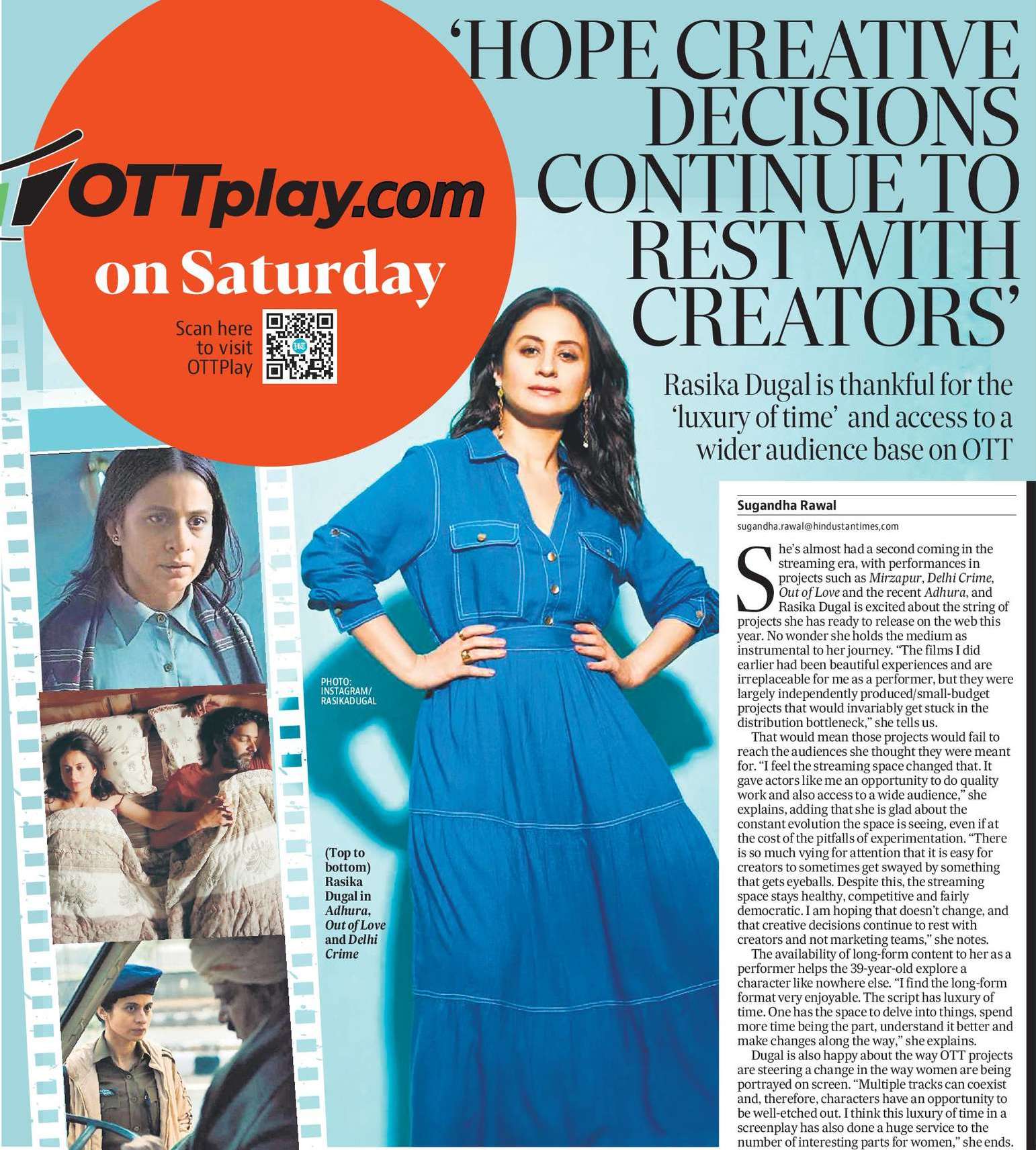 ‘HOPE CREATIVE
DECISIONS
CONTINUE TO
REST WITH
CREATORS’ ‘HOPE CREATIVE
DECISIONS
CONTINUE TO
REST WITH
CREATORS’