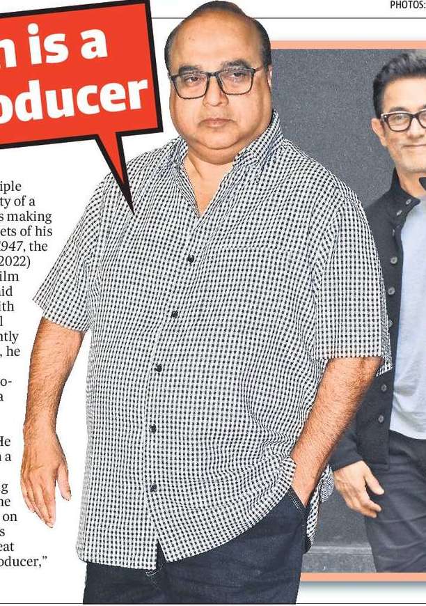 Aamir Khan is a hands-on producer