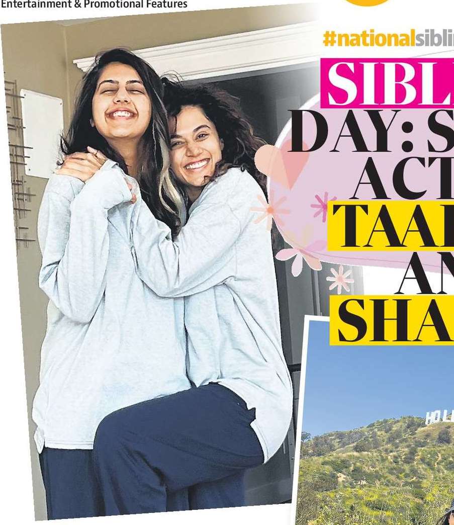 siblings day: SISTER ACT FT. TAAPSEE AND SHAGUN siblings day: SISTER ACT FT. TAAPSEE AND SHAGUN