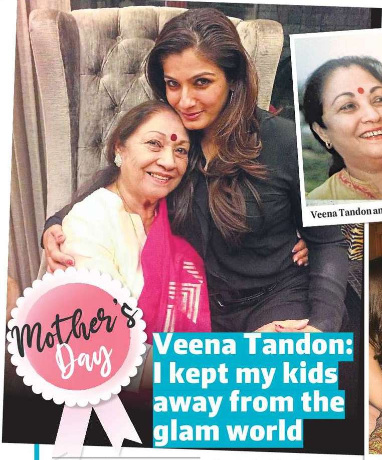 Veena Tandon: I kept my kids away from the glam world Veena Tandon: I kept my kids away from the glam world