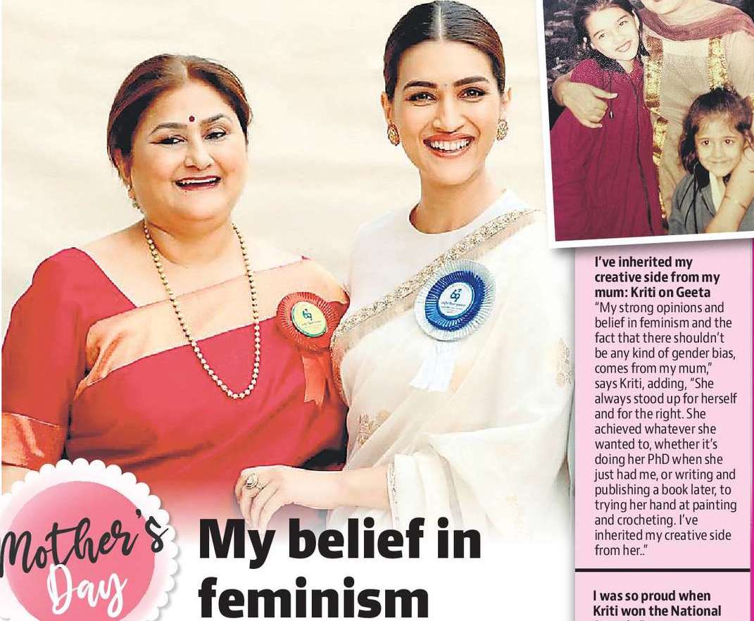 My belief in feminism comes from my mum: Kriti