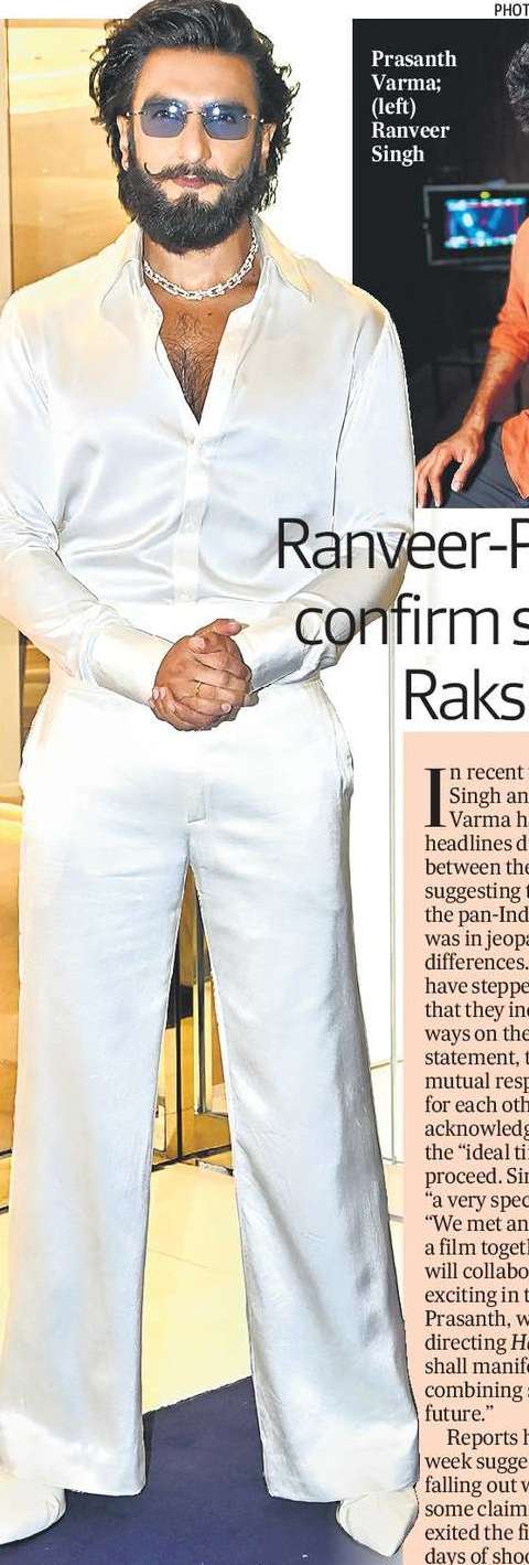 Ranveer-Prasanth confirm shelving Rakshas Ranveer-Prasanth confirm shelving Rakshas