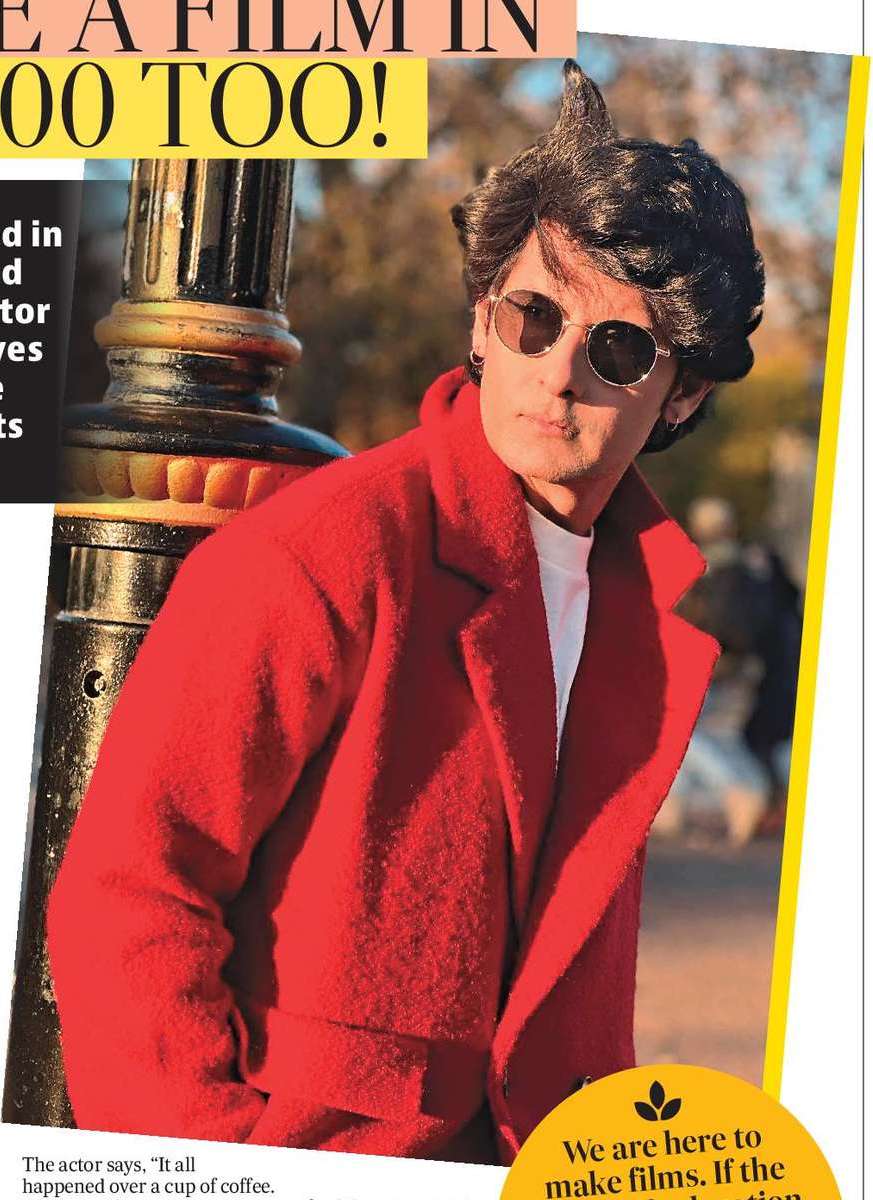 RAVI DUBEY: WHY
BIG BUDGET? I CAN
MAKE A FILM IN
₹50,000 TOO!