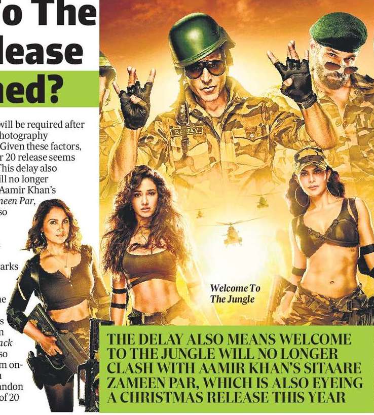 Welcome To The Jungle’s release to get pushed?