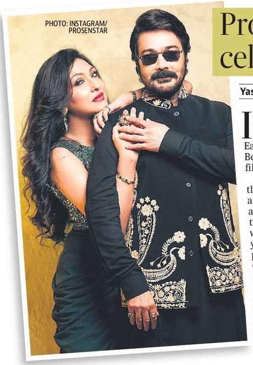 Prosenjit and Rituparna celebrate 50th film together