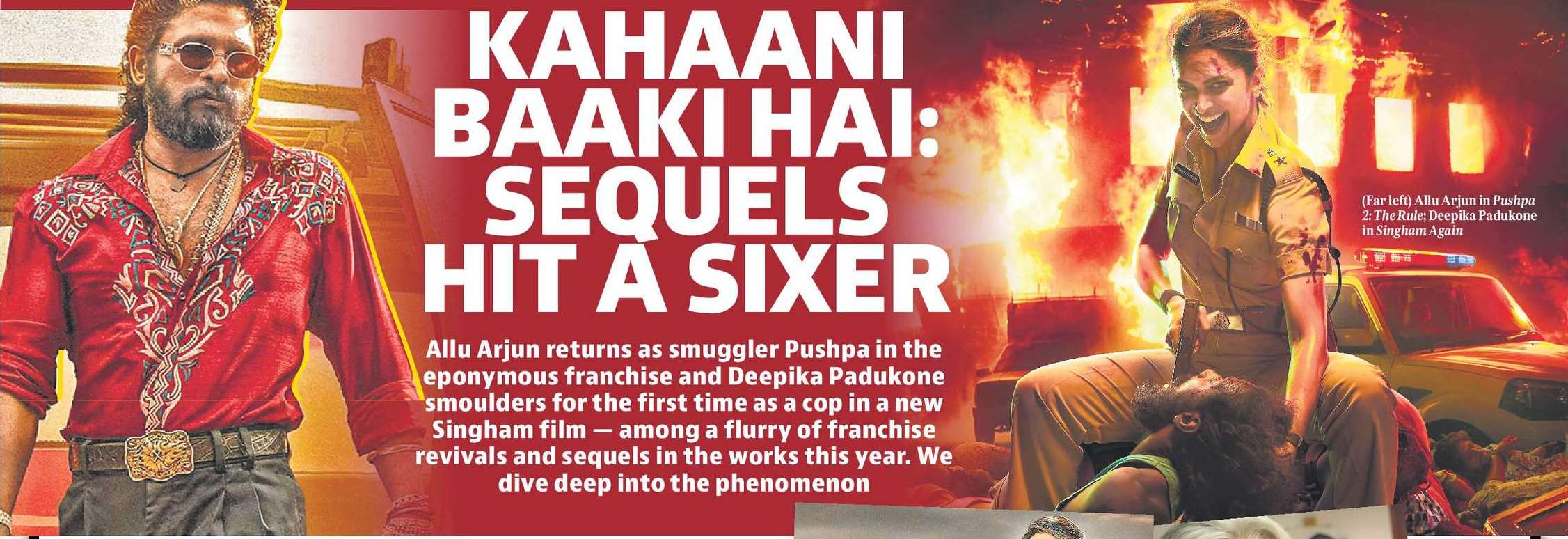 KAHAANI
BAAKI HAI:
SEQUELS
HIT A SIXER