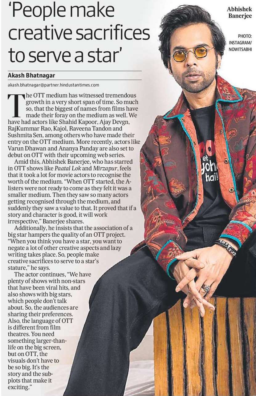 ‘People make creative sacrifices to serve a star’