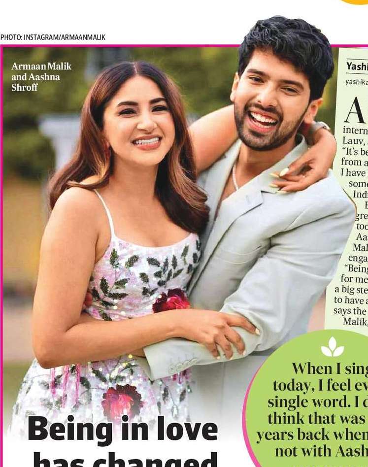 Being in love  has changed  me as an artiste: Armaan 