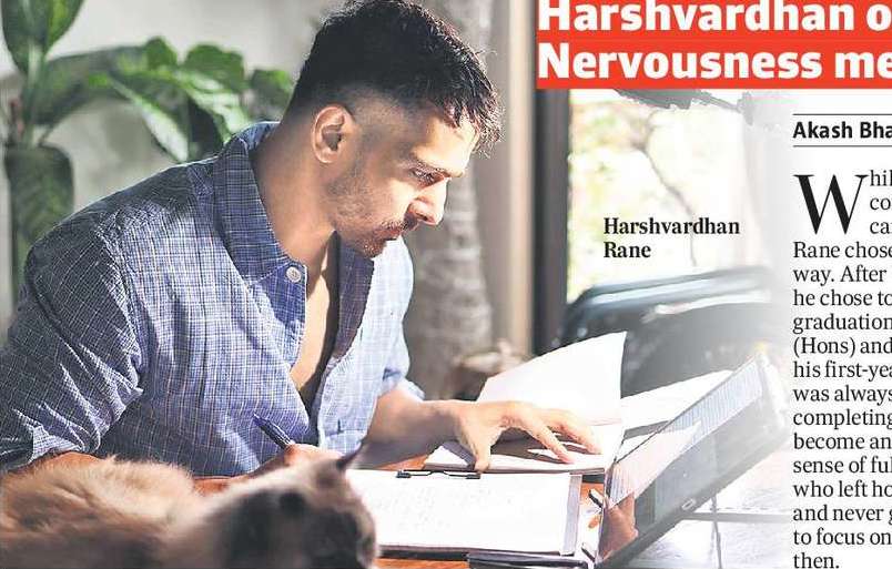 Harshvardhan on taking first-year exam: Nervousness mein zyada padhai kar li