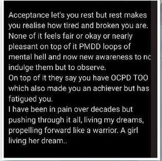 Neha Bhasin on battling PMDD,
OCPD: Knew something was off 
