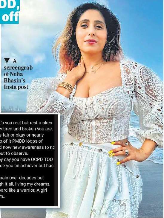 Neha Bhasin on battling PMDD,
OCPD: Knew something was off 
